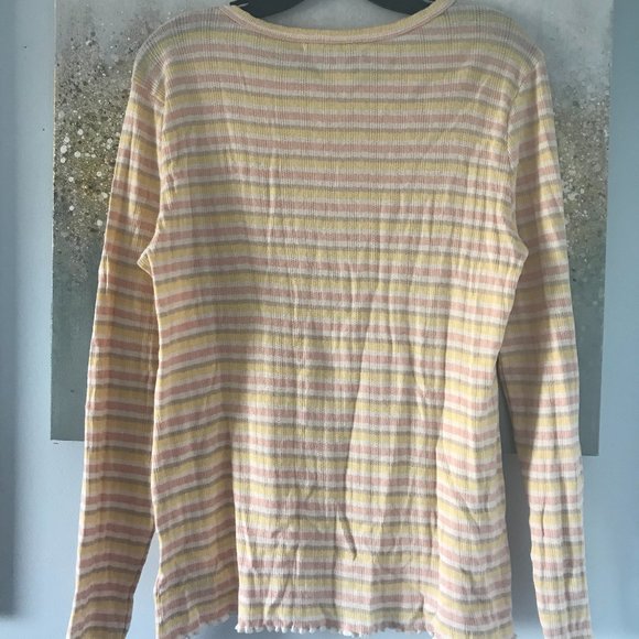 Lucky Brand Striped Cotton Shirt (NWT) - Picture 7 of 12